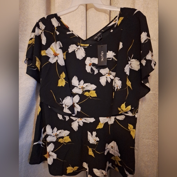 M/18 Floral Top #7670 - Picture 4 of 6